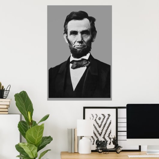 President Abraham Lincoln Poster (Thuiskantoor)