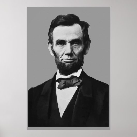 President Abraham Lincoln Poster (Voorkant)