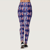 President Abraham Lincoln Stars en Stripes Leggings (Achterkant)