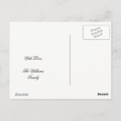 President Abraham Lincoln Tribute  gedicht Briefkaart (Achterkant)