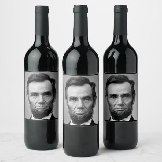 President Abraham Lincoln Wijn Etiket (Flessen)