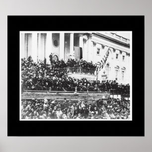 President Abraham Lincoln's tweede inaugurale Poster
