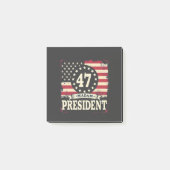 President Amerikaanse vlag 47 Harris Walz Post-it® Notes (Voorkant)