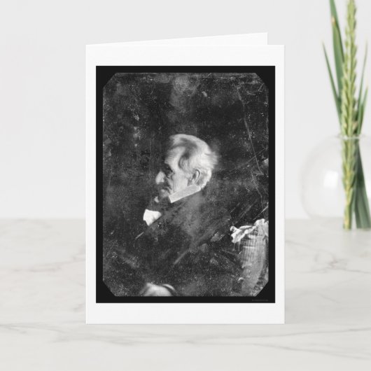 President Andrew Jackson Daguerreotype 1844 Kaart (Voorkant)