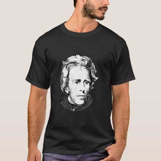 President Andrew Jackson T-shirt (Voorkant)