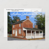 President Andrew Johnson's Home - Greeneville, TN Briefkaart (Voorkant / Achterkant)