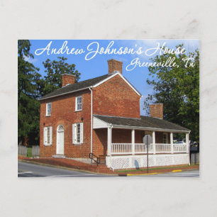 President Andrew Johnson's Home - Greeneville, TN Briefkaart