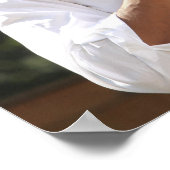 President Barack beantwoordt vragen over de situat Poster (Hoek)