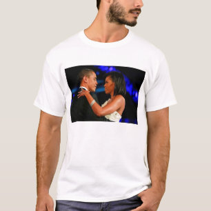 President Barack en First Lady Michelle Obama T-shirt