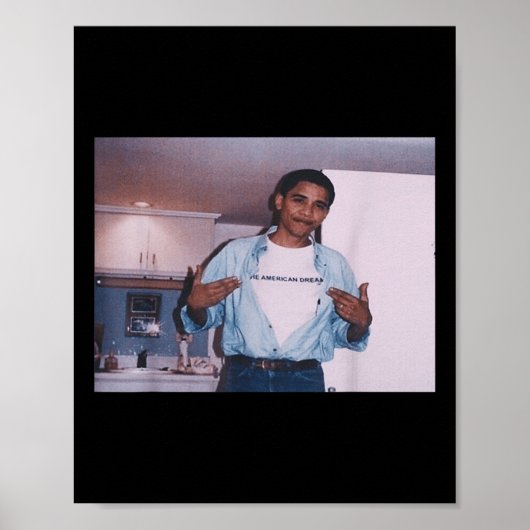 President Barack Hussein Obama Poster (Voorkant)