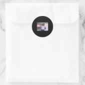 President Barack Hussein Obama Ronde Sticker (Tas)