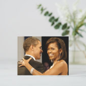 President Barack & Michele Obama Briefkaart (Staand voorkant)