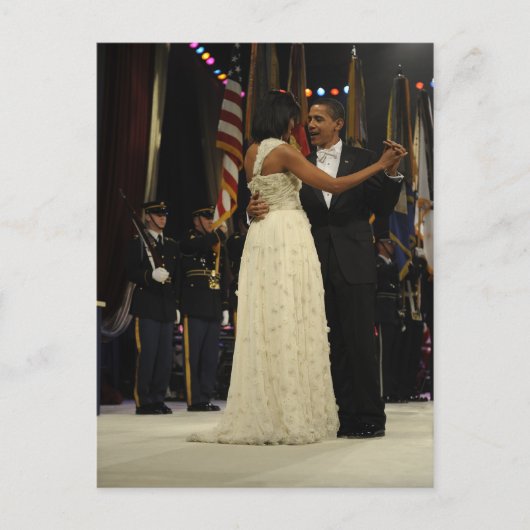 President Barack & Michele Obama Briefkaart (Voorkant)