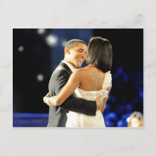 President Barack & Michele Obama Briefkaart