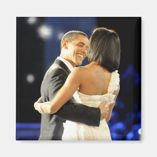 President Barack & Michele Obama Magneet (Voorkant)