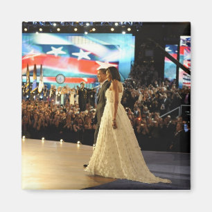 President Barack & Michele Obama Magneet