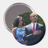 President Barack & Michele Obama Magneet (Voorkant / Achterkant)