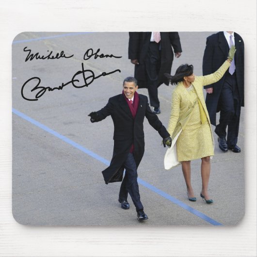President Barack & Michele Obama Muismat (Voorkant)