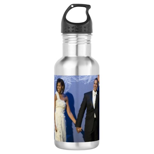 President Barack & Michele Obama Waterfles (Voorkant)