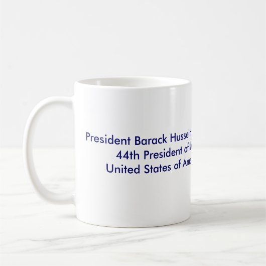 President Barack Obama2, President Barack Husse... Koffiemok (Links)