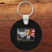President Barack Obama 2008-2016 Amerikaans Presid Sleutelhanger (Voorkant)