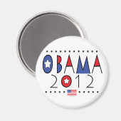 President Barack Obama 2012 Gear Magneet (Voorkant / Achterkant)