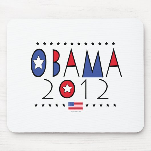 President Barack Obama 2012 Gear Muismat (Voorkant)