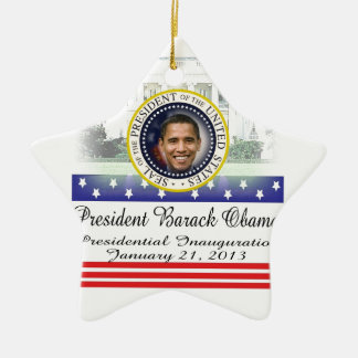 President Barack Obama 2013 Inauguration Keramisch Ornament