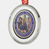 President Barack Obama 2013 Inauguration Metalen Ornament (Links)