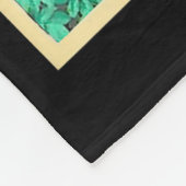 President Barack Obama 2028 Portret Patriottische  Fleece Deken (Hoek)