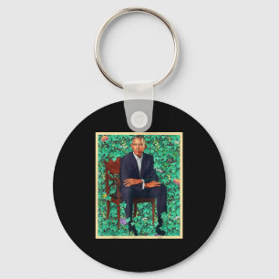 President Barack Obama 2028 Portret Patriottische Sleutelhanger