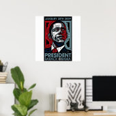 President Barack Obama 20 januari 2009 Poster (Thuiskantoor)