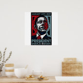 President Barack Obama 20 januari 2009 Poster (Keuken)