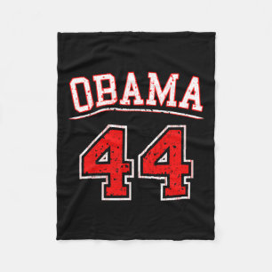 President barack obama 44 fleece deken