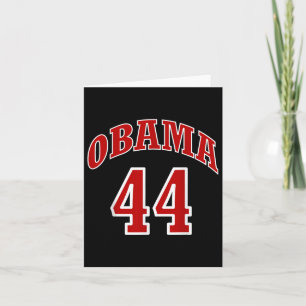 President Barack Obama 44 Shirt Faux Jersey 44th U Kaart
