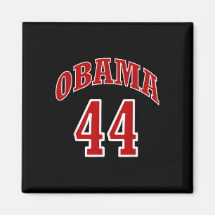 President Barack Obama 44 Shirt Faux Jersey 44th U Magneet
