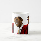 President Barack Obama als duivelse halloween Koffiemok (Center)