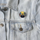 President Barack Obama and the Message of Hope  Ronde Button 3,2 Cm (In situ)