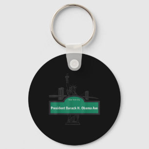 President Barack Obama Ave. Sleutelhanger