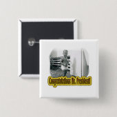 PRESIDENT BARACK OBAMA BABY BUTTON (Voorkant /achterkant)