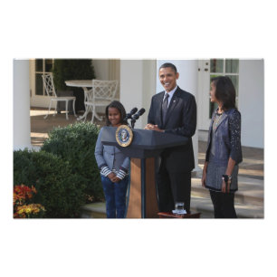 President Barack Obama begnadigt de Foto Afdruk
