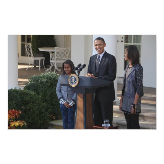 President Barack Obama begnadigt de Foto Afdruk (Voorkant)