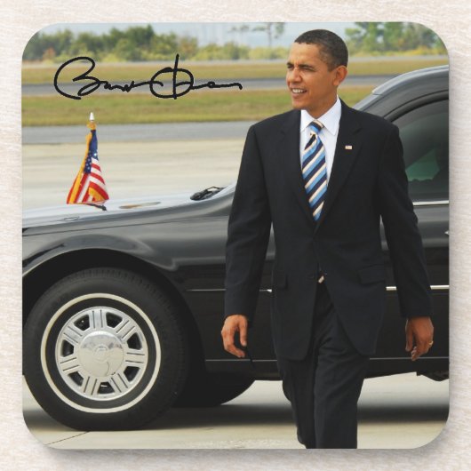 President Barack Obama Bier Onderzetter (Voorkant)