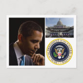 President Barack Obama Briefkaart (Voorkant)