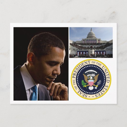 President Barack Obama Briefkaart (Voorkant)