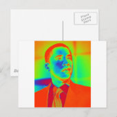 President Barack Obama Briefkaart (Voorkant / Achterkant)