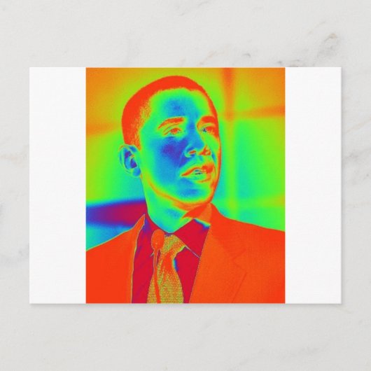 President Barack Obama Briefkaart (Voorkant)