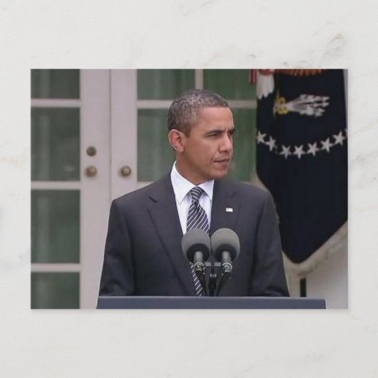 President Barack Obama Briefkaart (Voorkant)