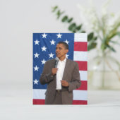 President Barack Obama Briefkaart (Staand voorkant)
