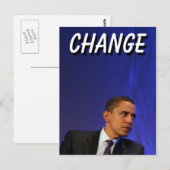 President Barack Obama Briefkaart (Voorkant / Achterkant)